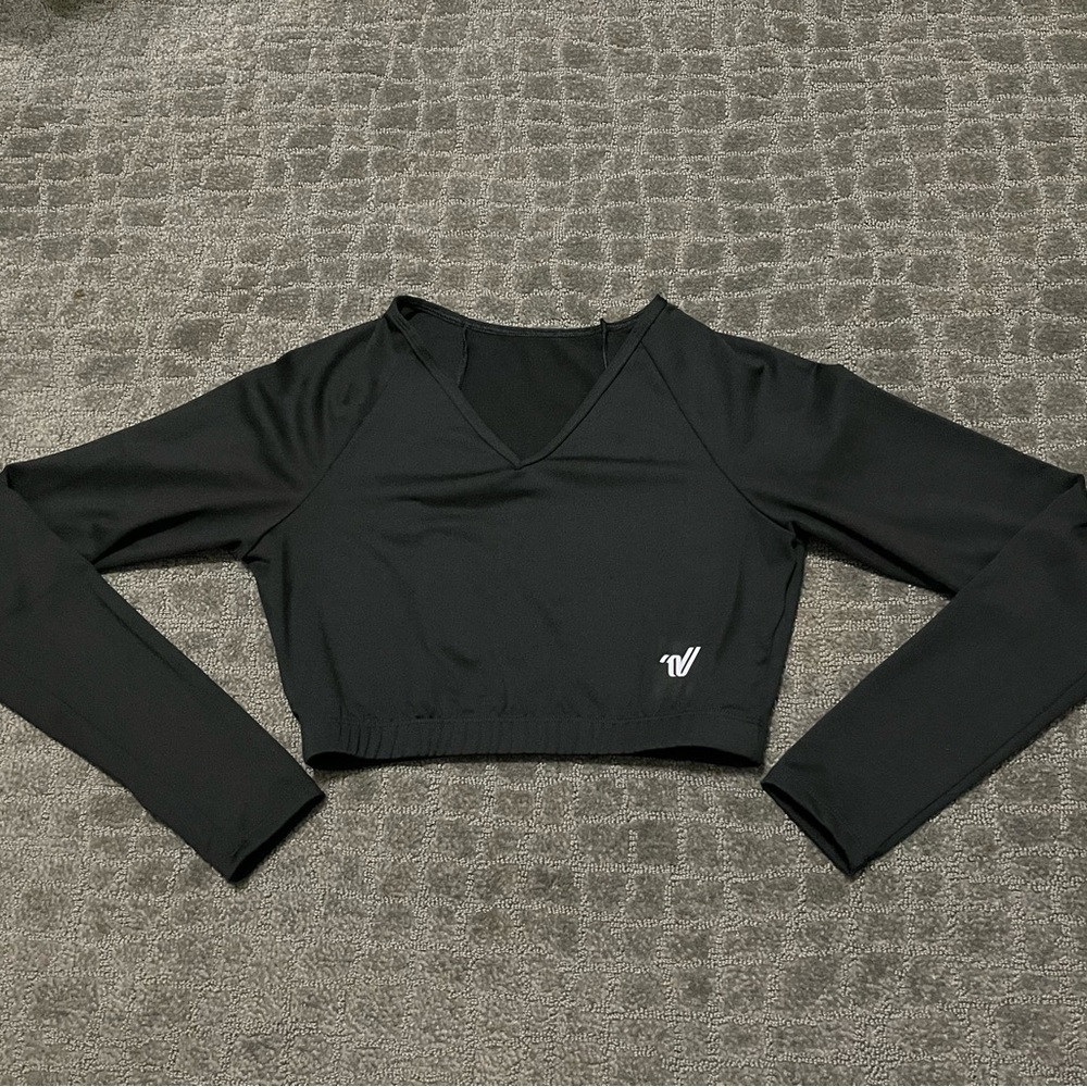 Varsity Brand Black Midriff